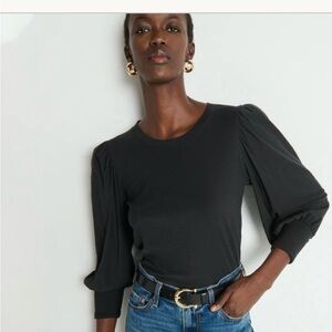 Nation Loren Tee - Jet Black XS    (NWT!)